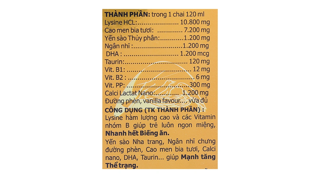 Kids Nest Yến Sào chai 120ml - 4