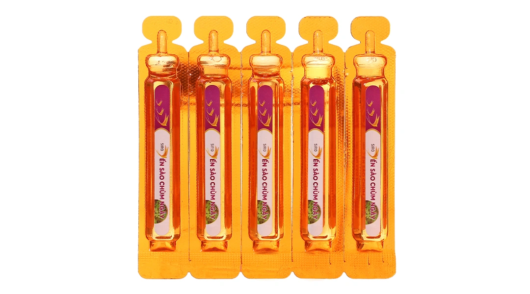 Siro Mexthemaz Yến Sào Chùm Ngây hỗ trợ tăng đề kháng hộp 20 ống x 10ml - 5