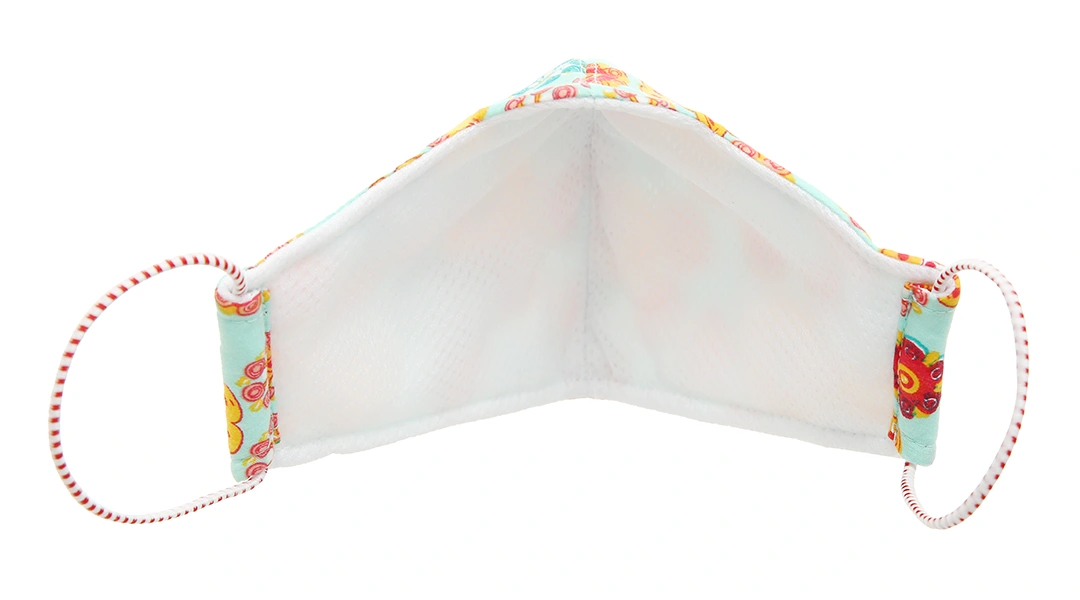 Khẩu trang vải Kissy 3 lớp có họa tiết size M hộp 1 cái - 6
