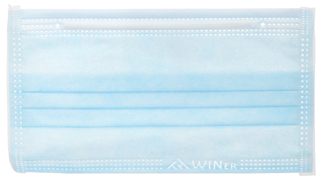 Khẩu trang y tế Winer 4 lớp màu xanh hộp 50 cái - 8