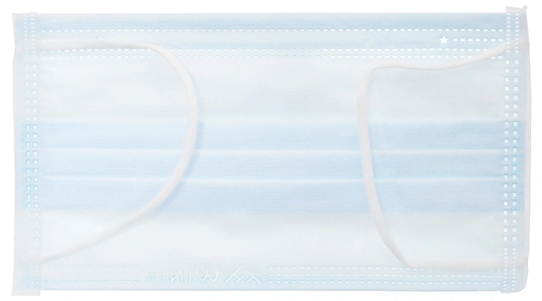 Khẩu trang y tế Winer 4 lớp màu xanh hộp 50 cái - 10