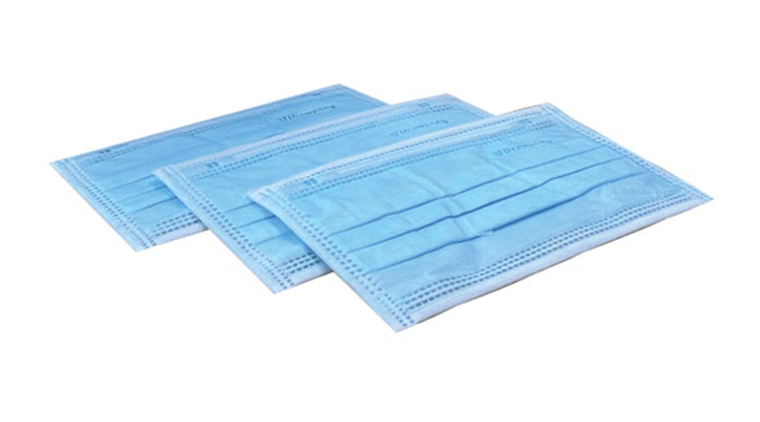 Khẩu trang y tế Trường Dương 4 lớp màu xanh hộp 50 cái - 1