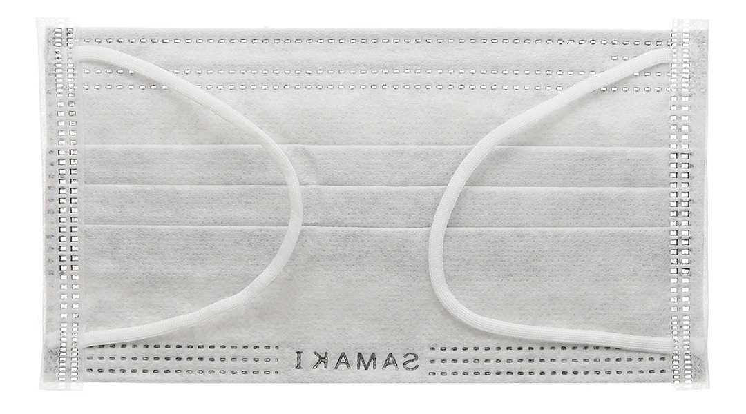 Khẩu trang y tế Mask Care 4 lớp màu xám hộp 50 cái - 6
