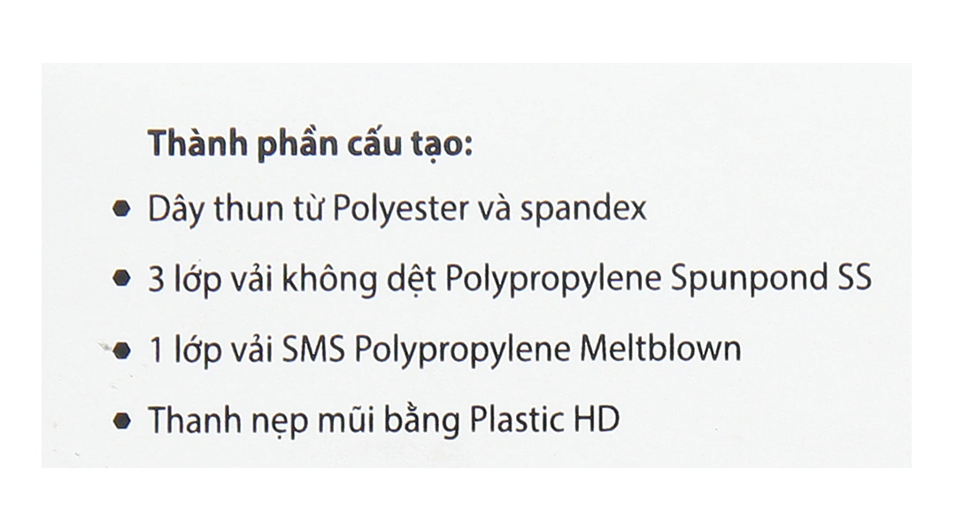 Khẩu trang y tế Trí Đức 4 lớp màu xám hộp 50 cái - 16