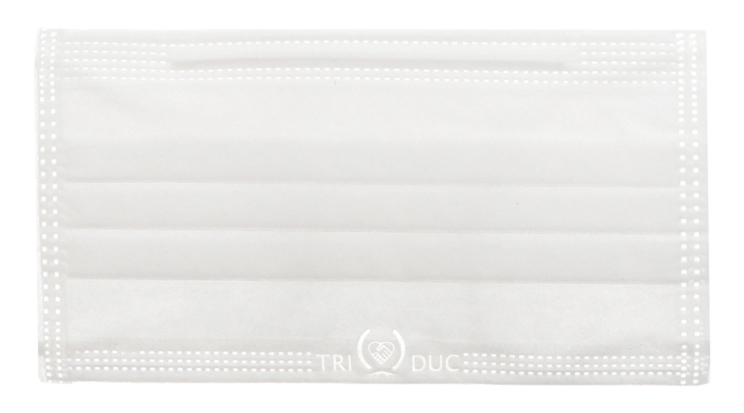 Khẩu trang y tế Trí Đức 4 lớp màu xám hộp 50 cái - 17