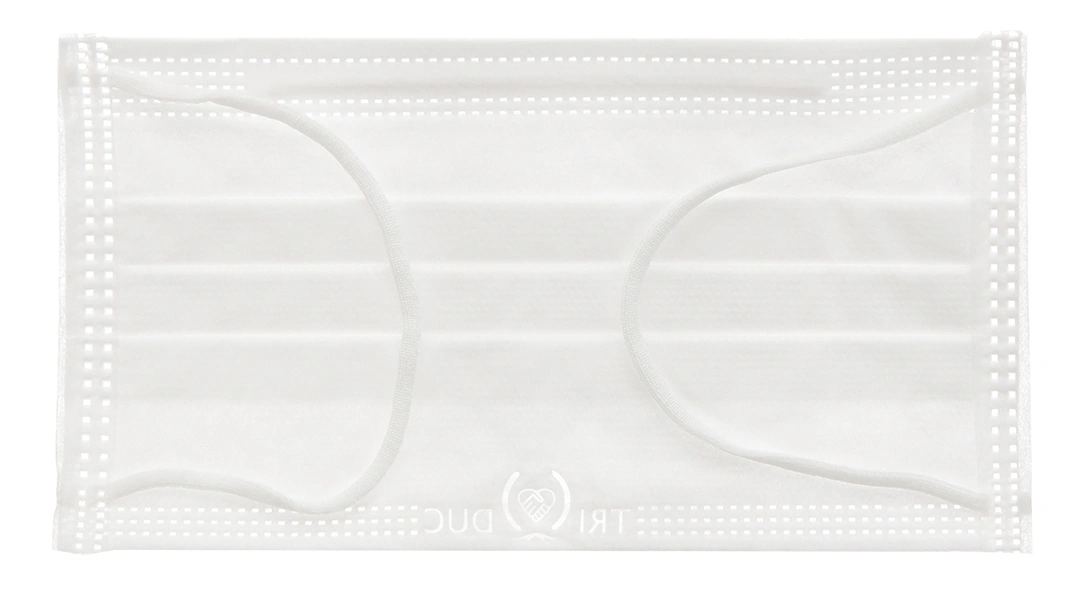 Khẩu trang y tế Trí Đức 4 lớp màu xám hộp 50 cái - 18