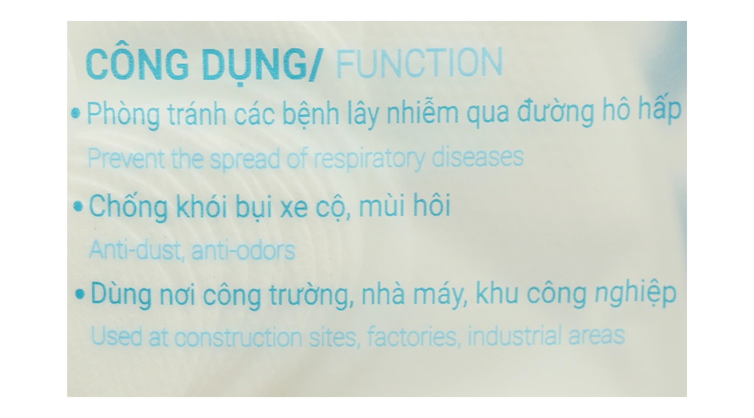 Khẩu trang y tế Bísou 3D Mask màu trắng size M gói 20 cái - 3