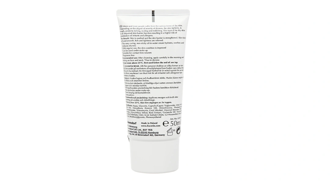 Kem dưỡng da mặt Eucerin Ato Control cấp ẩm tuýp 50ml - 4