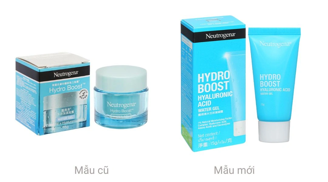 Gel dưỡng ẩm Neutrogena Hydro Boost Water cấp và giữ ẩm cho da hộp 15g - 