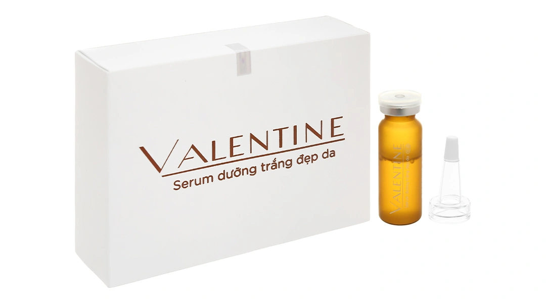 Serum Valentine dưỡng trắng đẹp da lọ 10ml - 