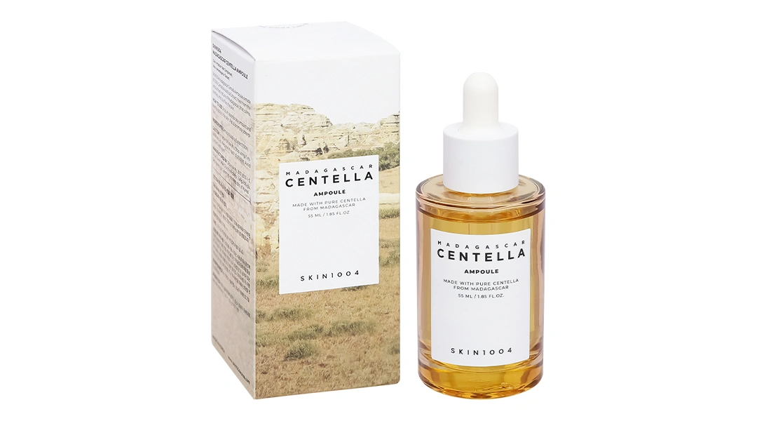 Tinh chất rau má Skin1004 Madagascar Centella Ampoule dưỡng ẩm và phục hồi da lọ 55ml - 