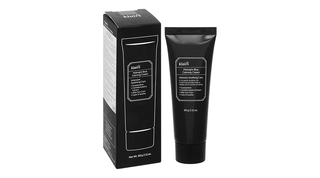 Kem dưỡng da ban đêm Klairs Midnight Blue Calming Cream làm dịu da tuýp 60ml - 