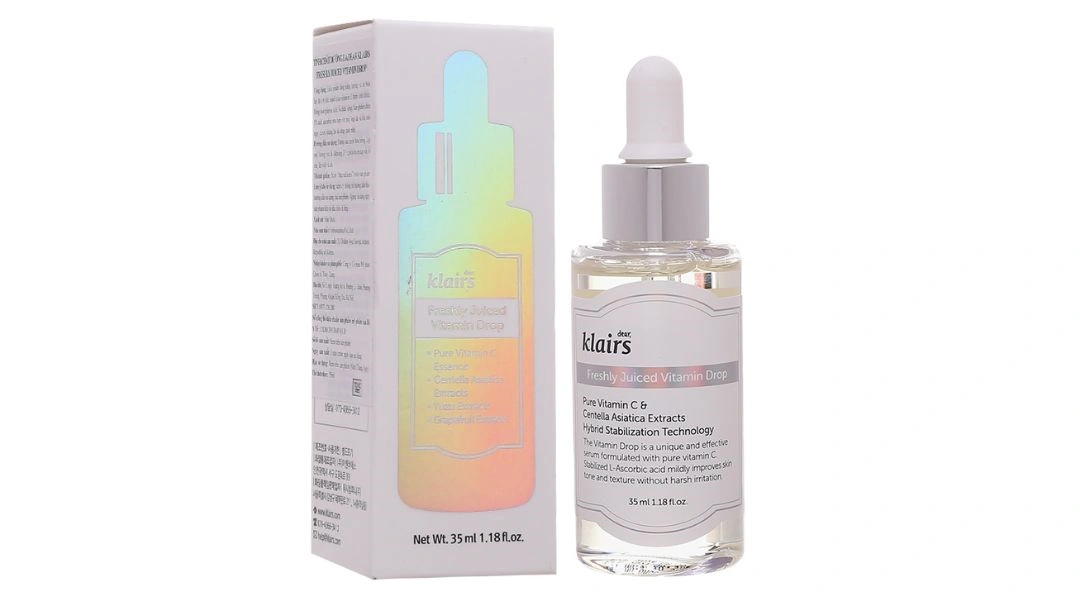 Serum Klairs Freshly Juiced Vitamin Drop trắng da mờ thâm lọ 35ml - 