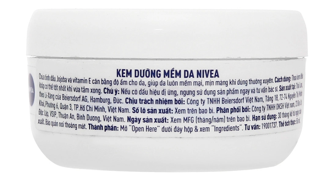 Kem dưỡng ẩm Nivea Soft làm mềm da hũ 50ml - 1