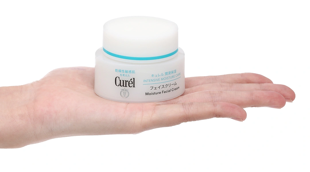 Kem Curél cấp ẩm chuyên sâu cho da khô & nhạy cảm hũ 40g - 