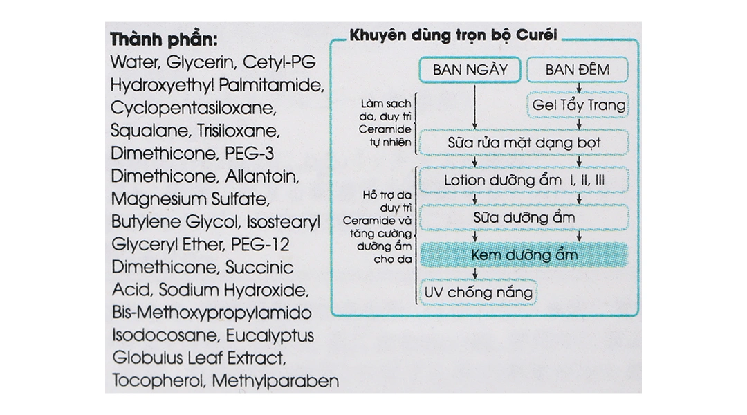 Kem Curél cấp ẩm chuyên sâu cho da khô & nhạy cảm hũ 40g - 5