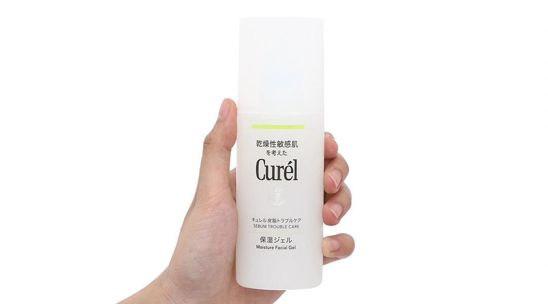 Gel Curél kiểm soát bã nhờn, ngừa mụn cho da dầu và da nhạy cảm chai 120ml - 1