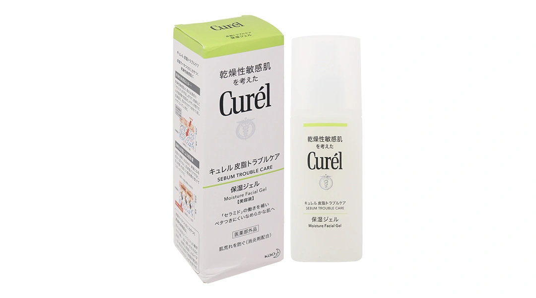 Gel Curél kiểm soát bã nhờn, ngừa mụn cho da dầu và da nhạy cảm chai 120ml - 2