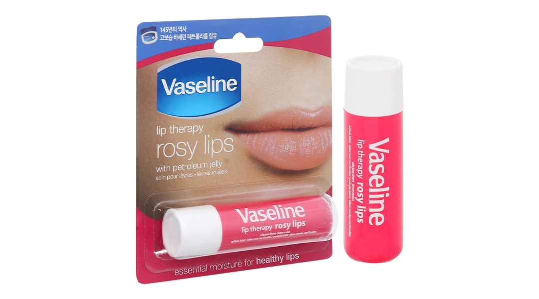 Sáp dưỡng môi Vaseline Rosy Lips cung cấp độ ẩm và dưỡng chất cho môi thỏi 4.8g - 6