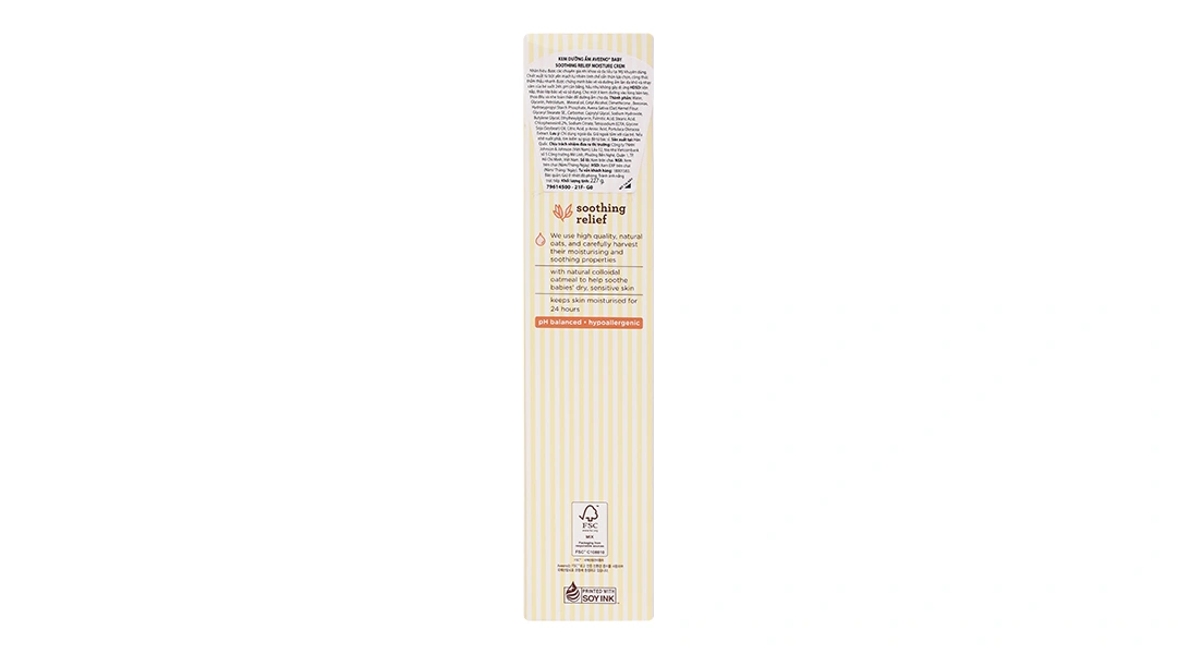 Kem dưỡng ẩm Aveeno Baby dịu nhẹ cho bé da khô và nhạy cảm tuýp 227g - 4