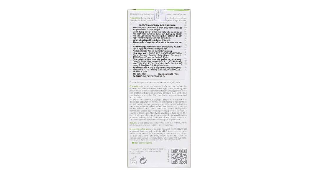Kem dưỡng da Bioderma Sébium Pore Refiner giúp se khít lỗ chân lông tuýp 30ml - 2