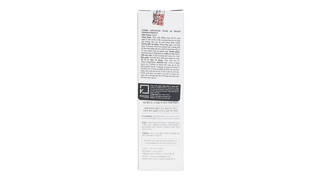 Serum Cosrx Advanced Snail 96 Mucin Power Essence cho da mịn màng chai 100ml - 1
