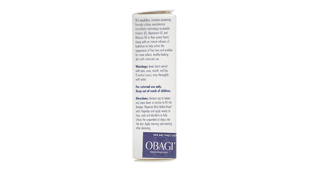 Serum Obagi Daily Hydro-Drops giúp dưỡng ẩm phục hồi da chai 5ml - 2
