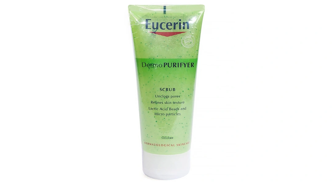 Tẩy tế bào chết Eucerin Dermo Purifyer ngừa mụn tuýp 100ml - 