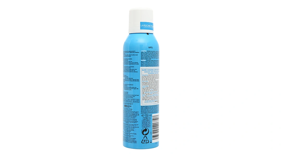 Nước xịt khoáng La Roche-Posay SerozinC giảm nhờn cho da dầu mụn chai 150ml - 10