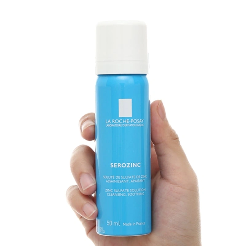 Nước xịt khoáng La Roche-Posay SerozinC giảm nhờn cho da dầu mụn chai 150ml - 11