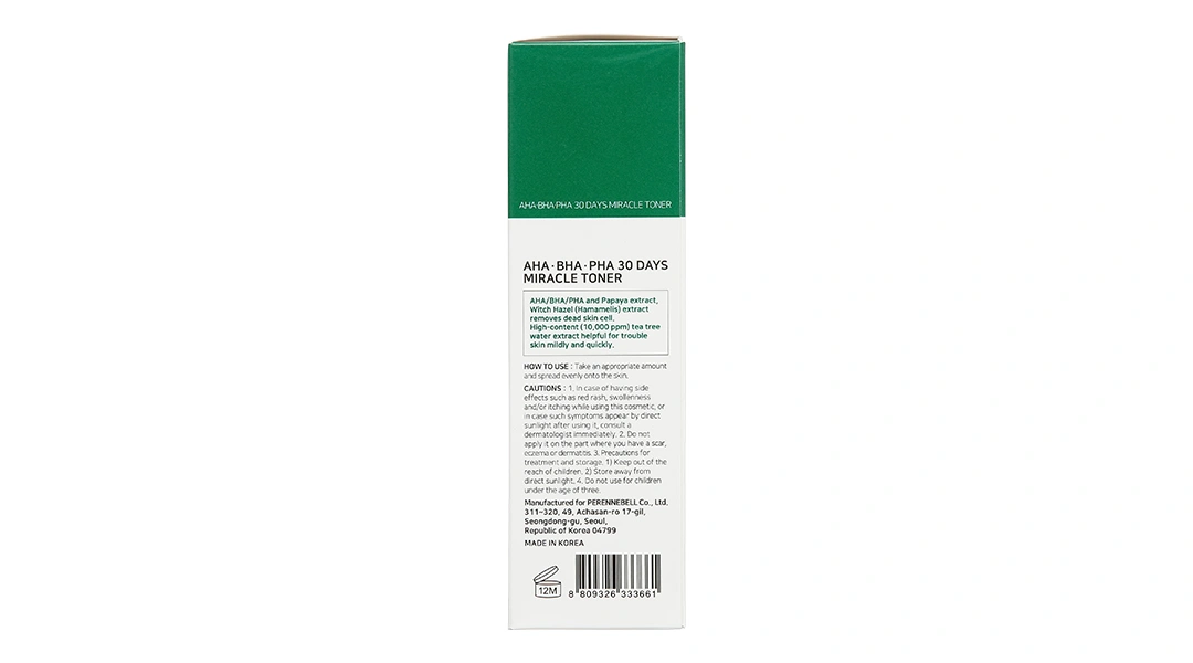 Nước hoa hồng Some By Mi AHA-BHA-PHA 30 Days Miracle Toner ngăn ngừa mụn chai 150ml - 2