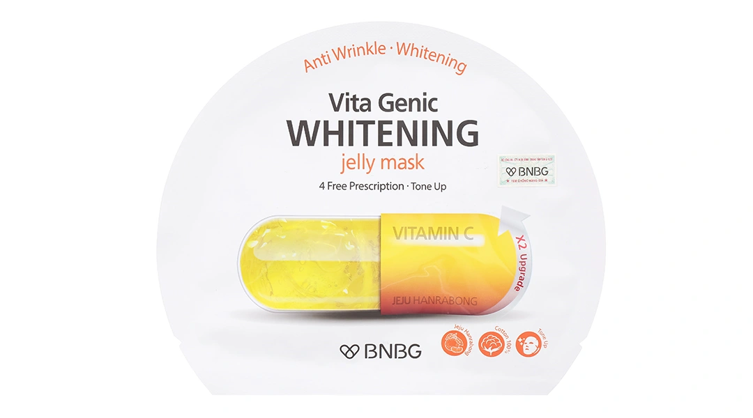 Mặt nạ BNBG Vita Genic Whitening Jelly Mask giúp dưỡng trắng, làm sáng da miếng 30ml - 2
