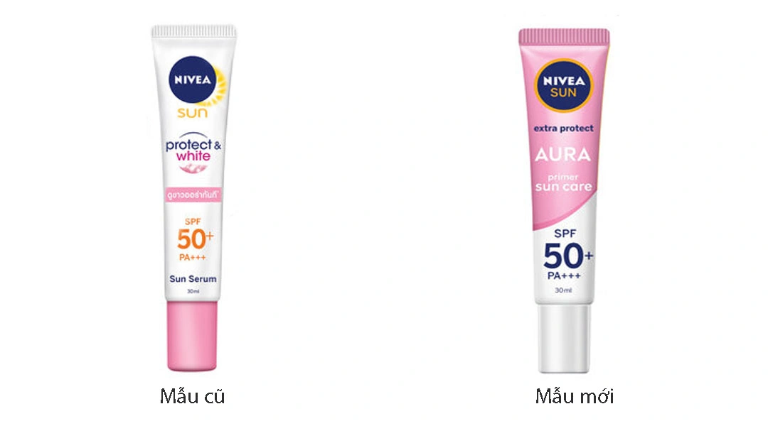Serum chống nắng Nivea Sun Protect & White SPF 50+/PA+++ dưỡng trắng, sáng da tuýp 30ml - 