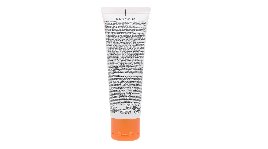 Kem chống nắng Vichy Capital Soleil Anti-Dark Spot 3-in-1 (có màu) SPF 50+ giảm thâm nám tuýp 50ml - 6