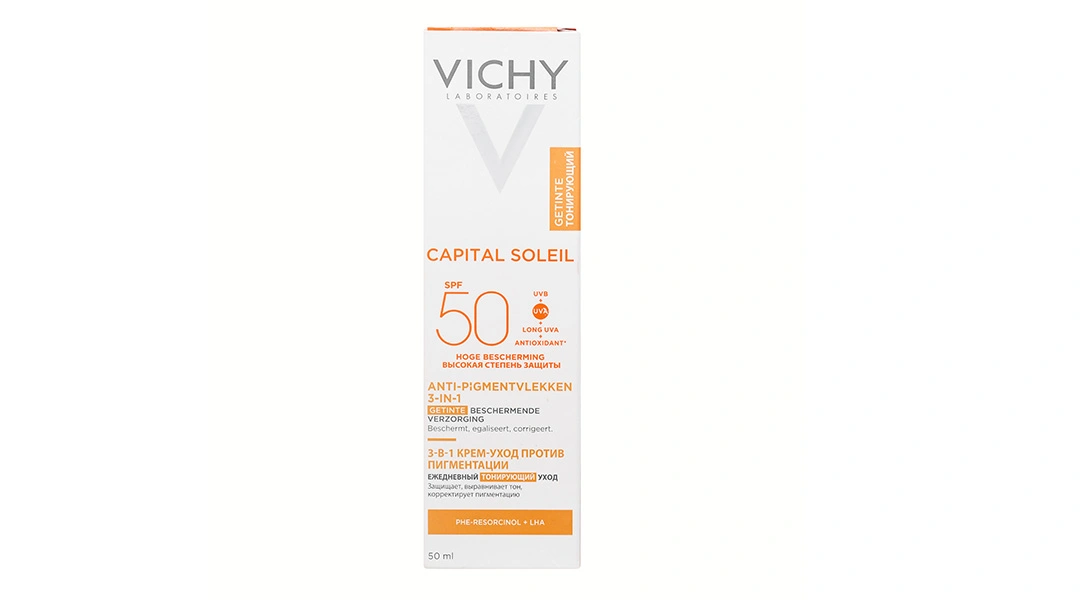 Kem chống nắng Vichy Capital Soleil Anti-Dark Spot 3-in-1 (có màu) SPF 50+ giảm thâm nám tuýp 50ml - 3