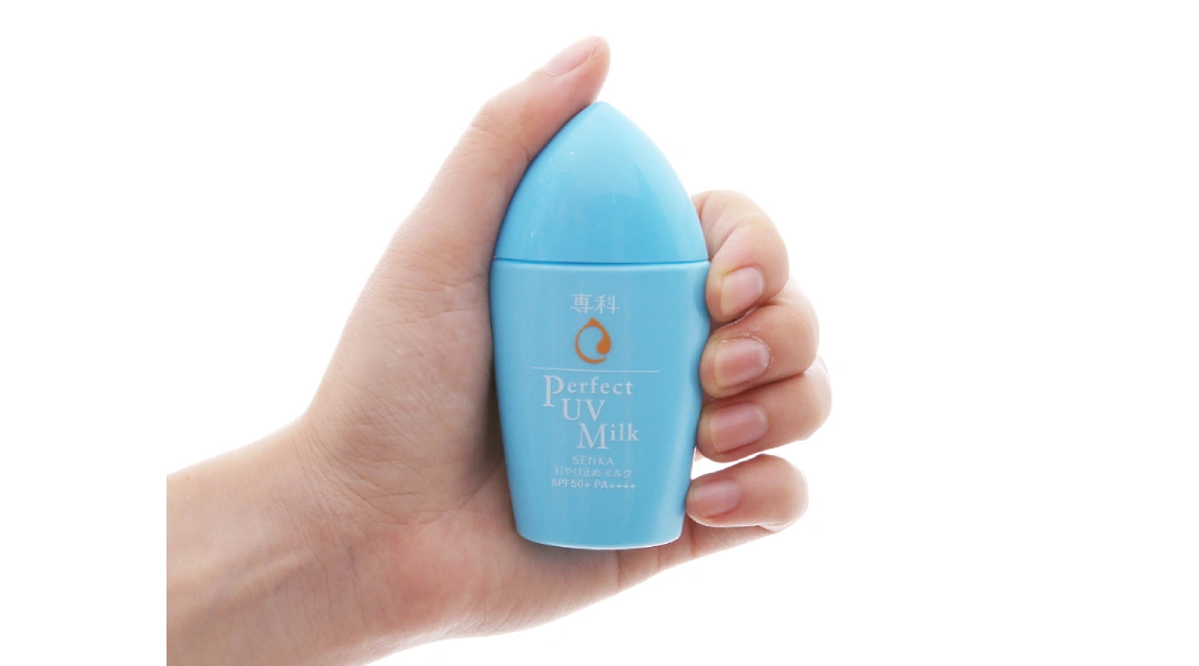 Sữa chống nắng Senka Perfect UV Milk SPF 50+/PA++++ chai 40ml - 2