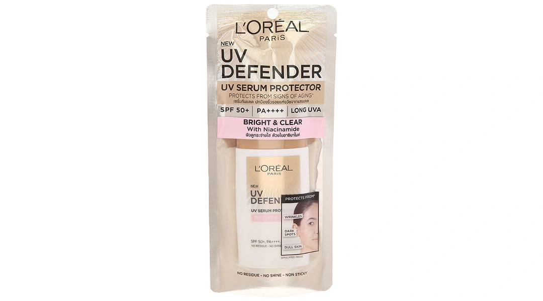 Kem chống nắng L'Oréal UV Defender Bright & Clear SPF 50+/PA++++ chai 50ml - 