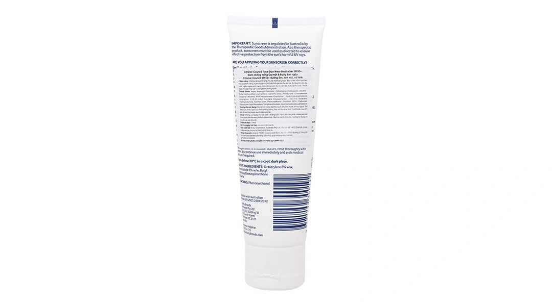 Kem chống nắng Cancer Council Moisturiser SPF50+ dưỡng ẩm, bảo vệ da tuýp 75ml - 2