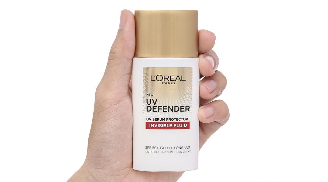 Kem chống nắng L'Oréal UV Defender Invisible Fluid SPF 50+/PA++++ chai 50ml - 7