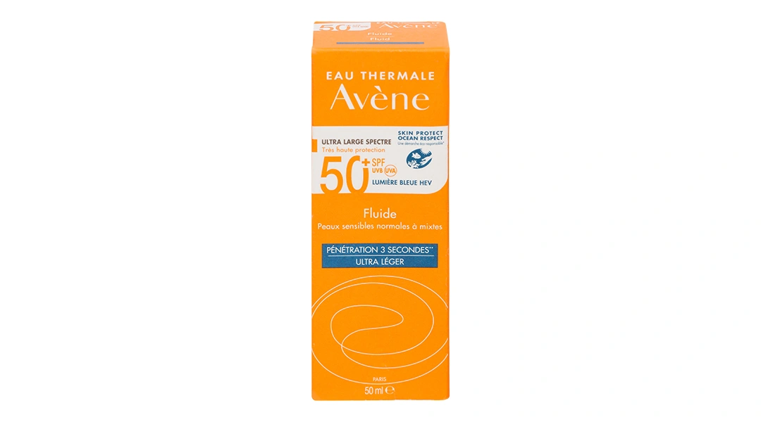 Kem chống nắng Avène Fluide SPF50+ cho da thường và da hỗn hợp tuýp 50ml - 1