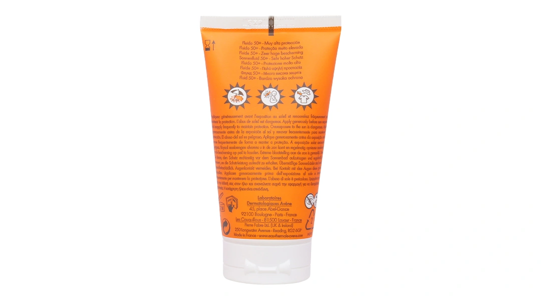 Kem chống nắng Avène Fluide SPF50+ cho da thường và da hỗn hợp tuýp 50ml - 7