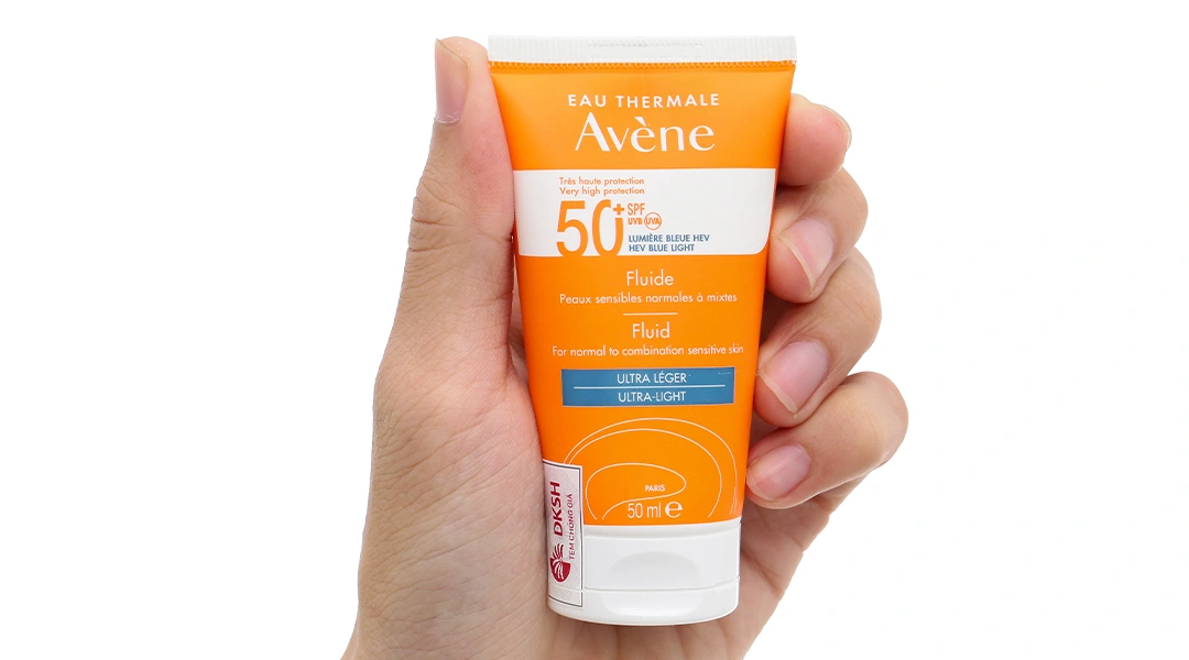 Kem chống nắng Avène Fluide SPF50+ cho da thường và da hỗn hợp tuýp 50ml - 8