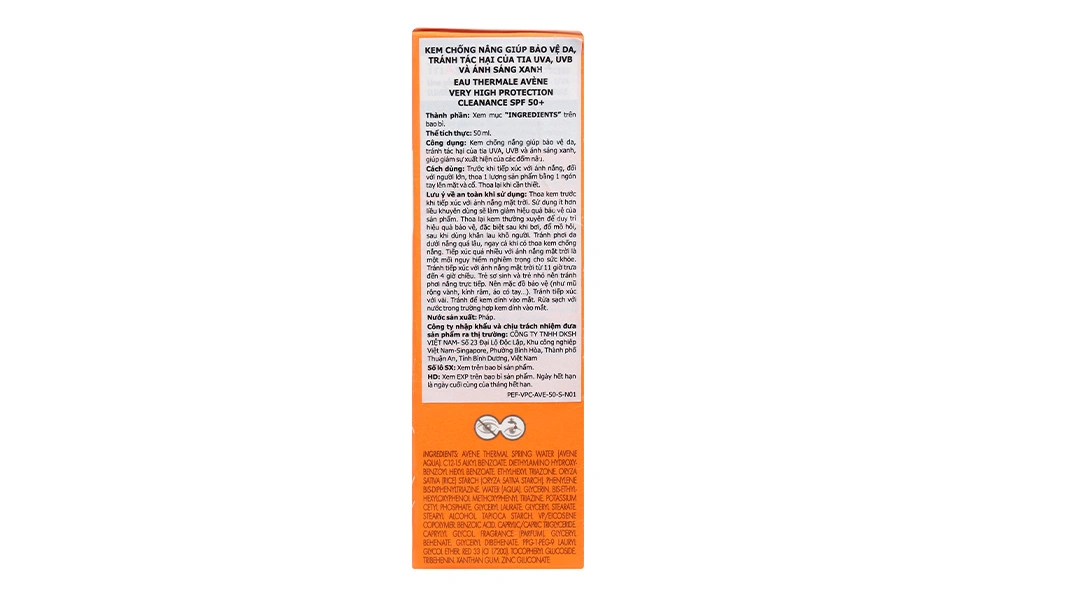 Kem chống nắng Avène Cleanance SPF50+ cho da dầu mụn, nhạy cảm tuýp 50ml - 2