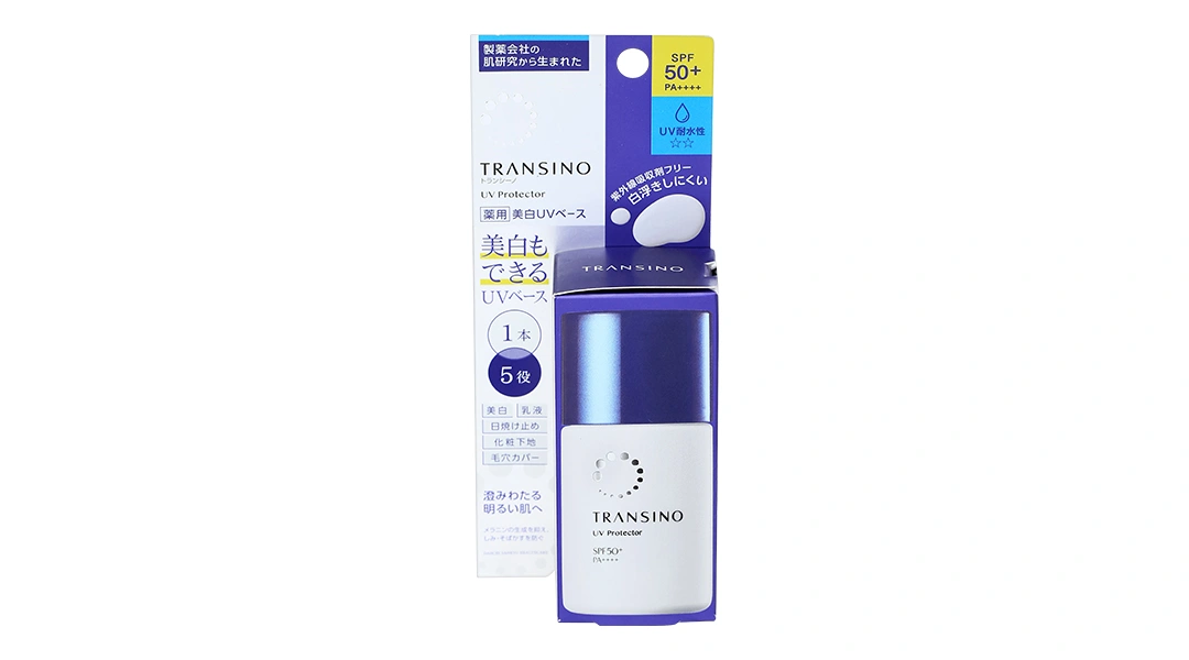 Kem chống nắng Transino UV Protector SPF 50+/PA++++ dưỡng ẩm, trắng da chai 30ml - 1