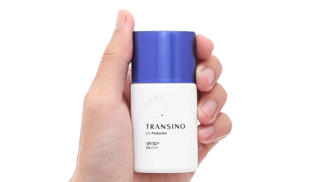 Kem chống nắng Transino UV Protector SPF 50+/PA++++ dưỡng ẩm, trắng da chai 30ml - 7
