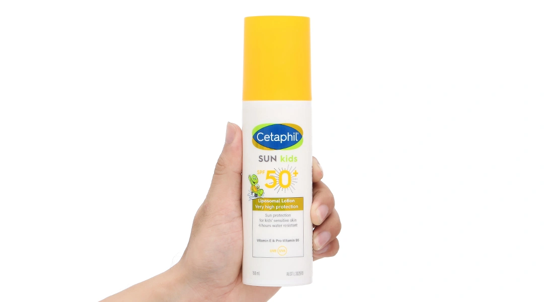 Sữa chống nắng Cetaphil Sun Kids Liposomal lotion SPF50+ dịu lành cho bé chai 150ml - 6