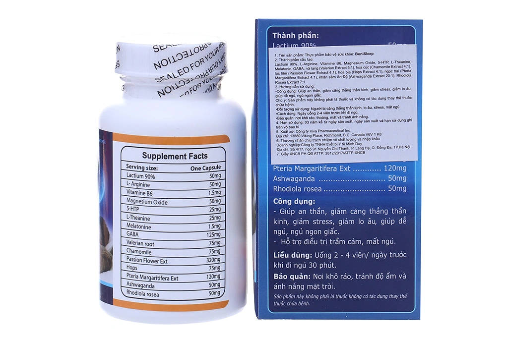 Thực phẩm bảo vệ sức khỏe BoniSleep+ - 1