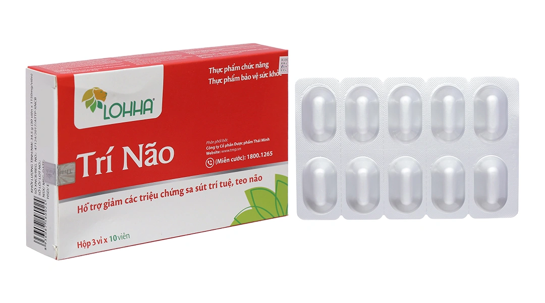Thực phẩm bảo vệ sức khỏe Lohha Trí Não - 