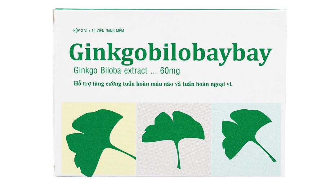 Ginkgo Bilobaybay 60Mg hộp 30 viên - 1