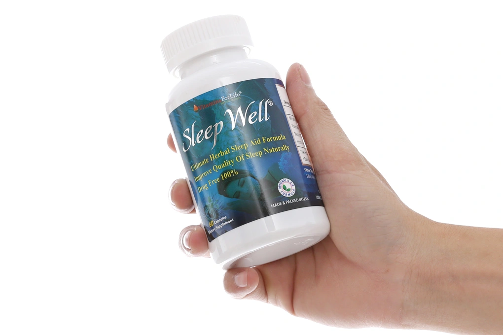 Sleep Well giúp ngủ ngon, giảm căng thẳng thần kinh lọ 60 viên - 2